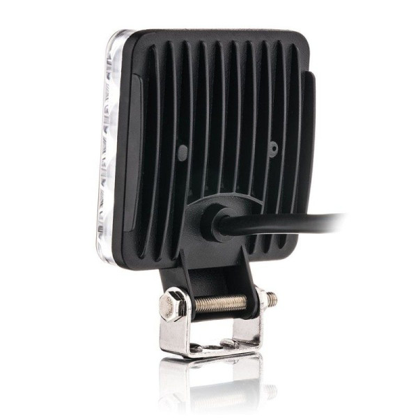 Фара LED Квадрат 48W (3W*16) 10-30V 80x80x20 мм Далекий Spot Сробоскоп Білий (MINI 48W)