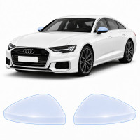Антигравийная защитная бронепленка по лекалам для Audi A7 C8 facelift 2023-2025 - зеркала