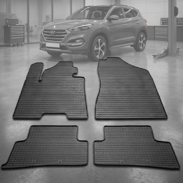 Автомобильные коврики в салон для Hyundai Tucson (TL) 2015-2020