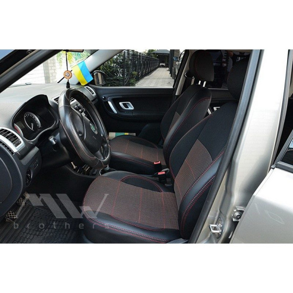 Авточохли модельні MW Brothers для Skoda Fabia II c 2007