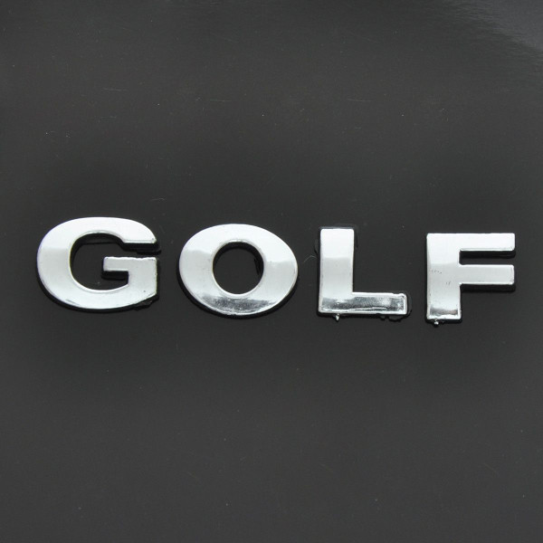 Эмблема надпись Golf раздельная надпись Golf 4- 5 скотч