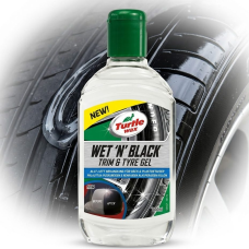 Гель для полірування та догляду за шинами Turtle Wax чорний лоск для шин 300 мл (53165)