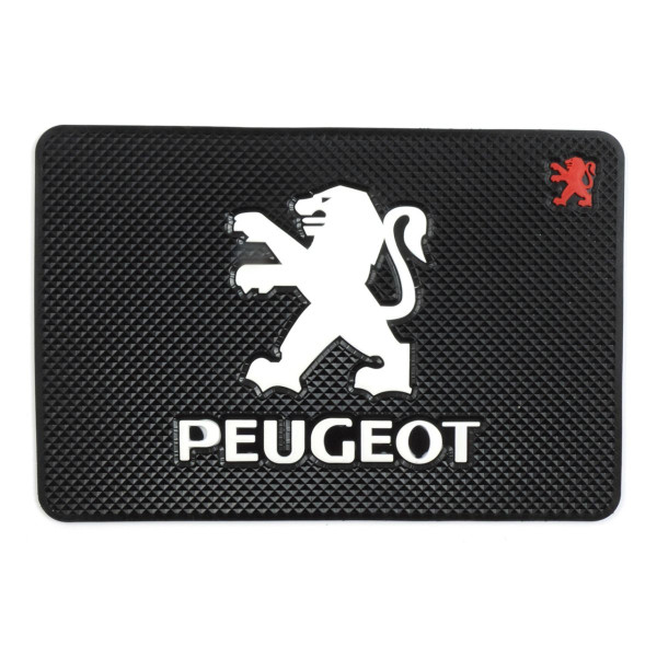 Антиковзний килимок торпеди з логотипом Peugeot
