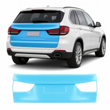 Антигравийная защитная бронепленка по лекалам для BMW X5 F15 2013-2018 - зона крышки багажника
