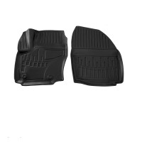 Передние 3D коврики для Ford Galaxy WA6 2006-2015 OWAL clips 
