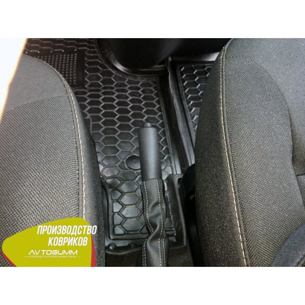 Автомобільні килимки в салон Renault Trafic 3 16-/Opel Vivaro 15- (передні) (Avto-Gumm)