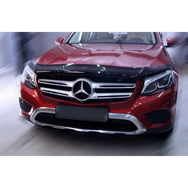 Дефлектор капота мухобойка Mercedes GLC-class 2015-