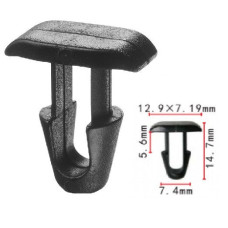 Клипса уплотнителя двери, капота Toyota 9046708101 (C1361)