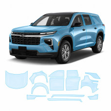 Антигравійна захисна бронеплівка за лекалами для Chevrolet Traverse III 2023- повний кузов