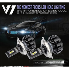 LED лампи автомобільні Focus Beam H3 вентилятор 4000Lm V 1+ / CSP / 35W / 6000K / IP67 / 12-24V 2шт