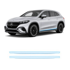 Антигравійна захисна бронеплівка за лекалами для Mercedes-Benz EQE SUV X294 2022- нижня зона кузова пороги