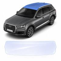 Антигравийная защитная бронепленка по лекалам для Audi Q7 4M 2015-2019 - зона крыши