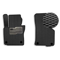 Коврики в салон передние EVA для Volkswagen Golf V 2003-2010 (Металлический подпятник) 2 шт