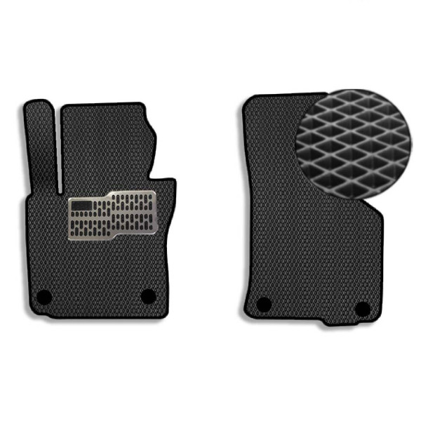 Килимки в салон передні EVA для Volkswagen Golf V 2003-2010 (Металевий підп'ятник) 2 шт