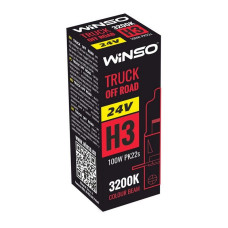 Автолампа галогенна Winso Truck OFF Road/H3/100W/24V/1 шт (724310)
