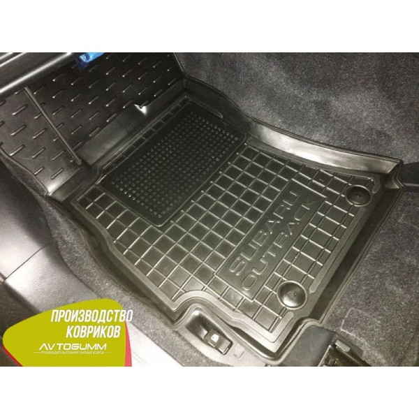 Водительский коврик в салон Subaru Outback 2015- (Avto-Gumm)