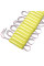 Світлодіодний модуль 12V 2.5W COB (80141) 7,5х1,5 мм Жовте світло 1 шт H7515
