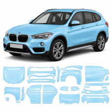 Антигравийная защитная бронепленка по лекалам для BMW X1 F48 2015-2022 - полный кузов