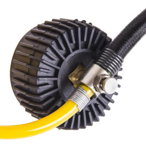 Автомобільний компресор VOIN 150psi 23A 70л клеми (VP-610)