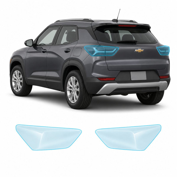 Антигравийная защитная бронепленка по лекалам для Chevrolet Trailblazer I 2021- задние фонари стопы