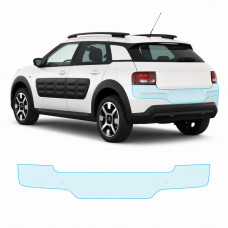 Антигравийная защитная бронепленка по лекалам для Citroen C4 Cactus I 2014-2017 - задний бампер