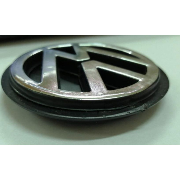 Емблема для Volkswagen 80 мм / пластикова / опукла / скотч