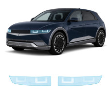 Антигравийная защитная бронепленка по лекалам для Hyundai Ioniq 5 I 2021- оптика (фары и ПТФ)