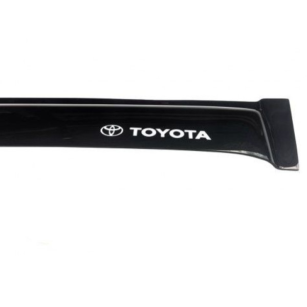 Дефлектори вікон вітрові для Toyota Land Cruiser Prado 120 2002-2009 Скотч 3M Voron Glass