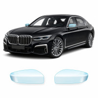 Антигравийная защитная бронепленка по лекалам для BMW 7 Series G11/G12 facelift 2019-2022 - зеркала