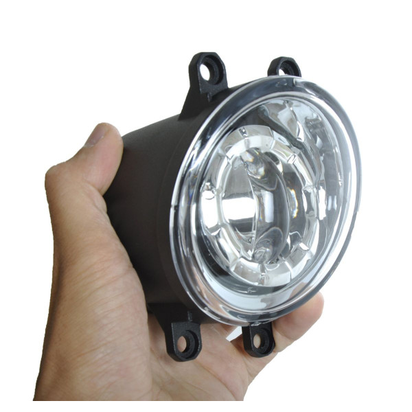 Протитуманні LED Фари круглі косий кут/лінза з ДХО D-100мм/10W/6500K-COB 2 шт