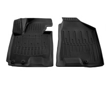 Передние 3D коврики для Kia Sportage (SL) 2010-2015 / Высокий борт