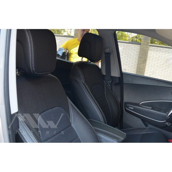 Авточехлы модельные MW Brothers для Hyundai Santa Fe III c 2012
