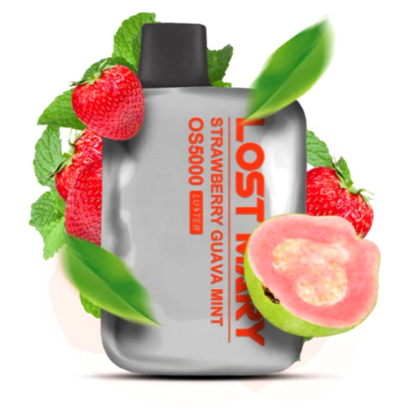 Lost Mary OS5000 Strawberry Guava Mint Полуниця Гуава М'ята