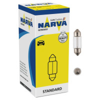Автолампи пальчикові Narva 12V C10W 36 мм (Салон) 10 шт (17314)