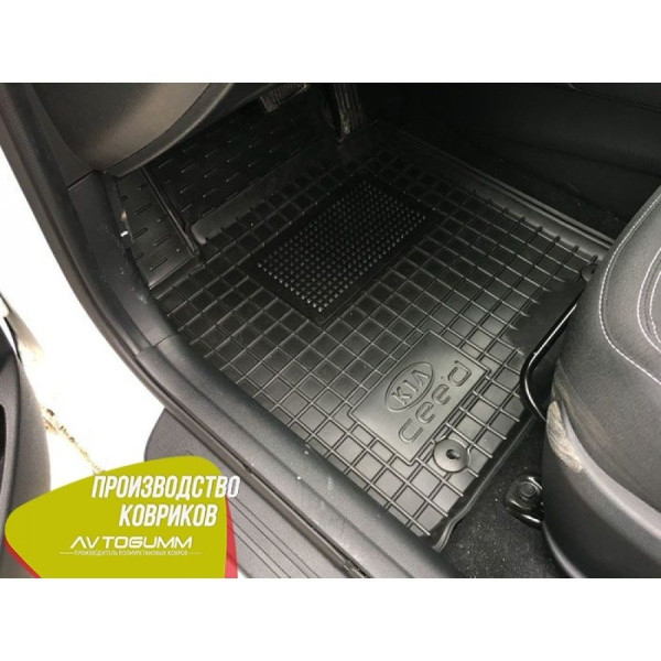 Передні Килимки в автомобиль Kia Ceed (JD) 2012- (Avto-Gumm)