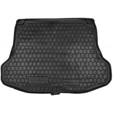 Автомобильный коврик в багажник Nissan Tiida 2004- Седан / Резиновый (Avto-Gumm)