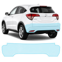 Антигравийная защитная бронепленка по лекалам для Honda HR-V (US/глобальний) II 2015-2018 - задний бампер