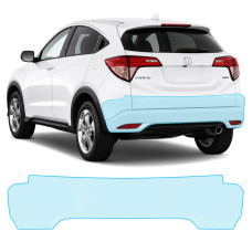 Антигравийная защитная бронепленка по лекалам для Honda HR-V (US/глобальний) II 2015-2018 - задний бампер