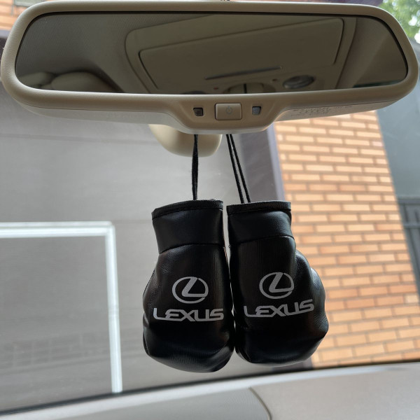 Підвіска боксерські рукавички Lexus Чорні
