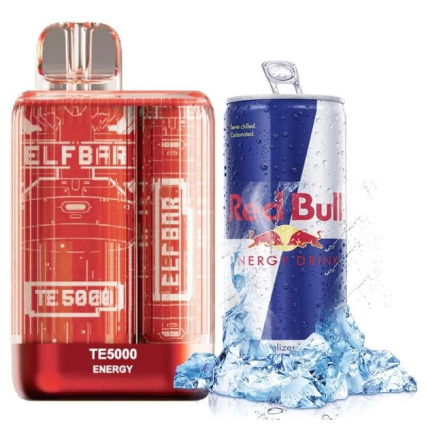 Elf Bar TE5000 POD 5% Оригінал Energy Енергетик (Підряджається) 
