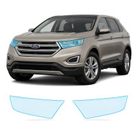 Антигравійна захисна бронеплівка за лекалами для Ford Edge (US) II 2015-2018 - оптика (фари та ПТФ)