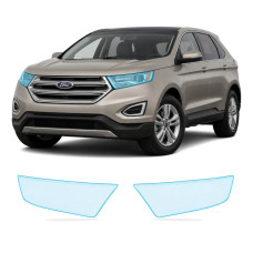 Антигравійна захисна бронеплівка за лекалами для Ford Edge (US) II 2015-2018 - оптика (фари та ПТФ)