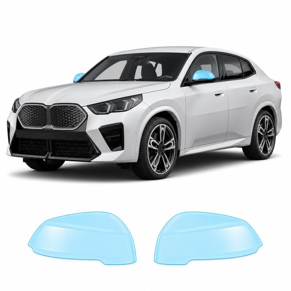 Антигравийная защитная бронепленка по лекалам для BMW iX2 U10 2023- зеркала