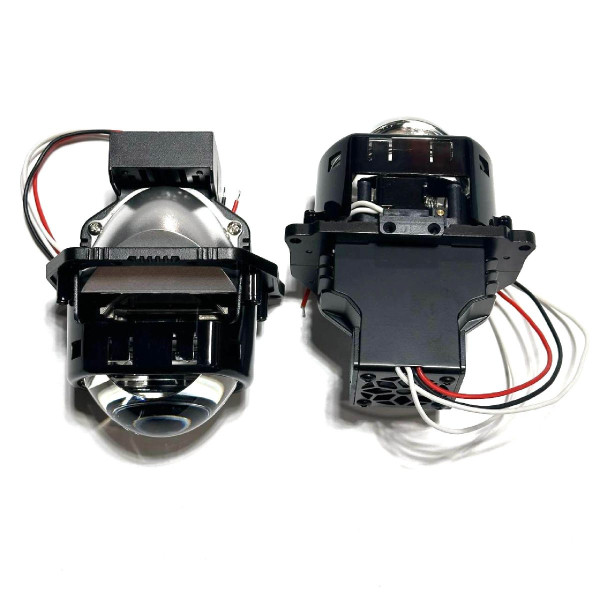 Автомобільні BI-LED лінзи D3" дюйма D76 мм A6 55 / 65Вт 5500К 2 шт