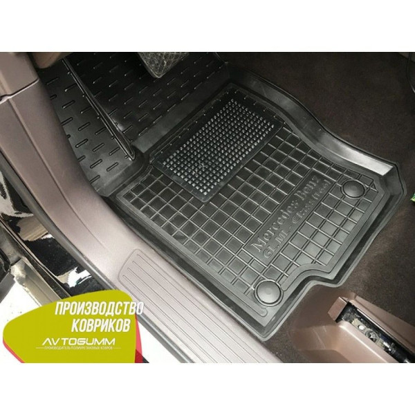 Передні килимки в автомобіль Mercedes GL-Class (X166) 12-/GLS 14- (Avto-Gumm)