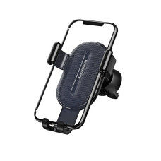 Автодержатель для телефона зажим под весом BOROFONE BH11 Air outlet gravity Black
