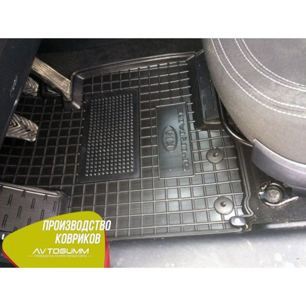 Передние коврики в автомобиль Kia Sportage 3 2010-2015 (Avto-Gumm)