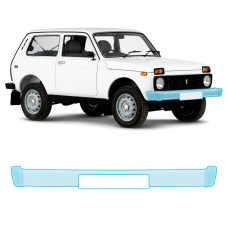 Антигравийная защитная бронепленка по лекалам для LADA Niva 2121 1977-2020 - передний бампер