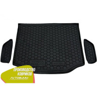 Автомобильный Коврик в багажник для Toyota Rav 4 2013- (полноразмерка) / Резиновый (Avto-Gumm)