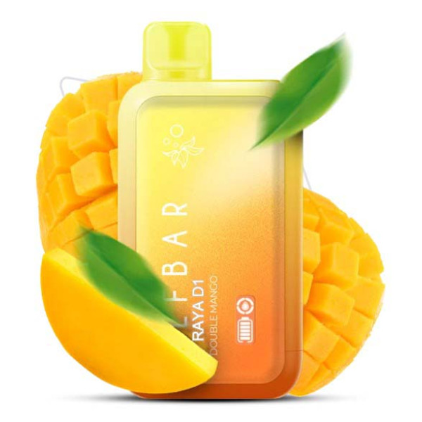 Elf Bar RAYA D13000 18 ml Double Mango (Двойное Манго) С Индикацией